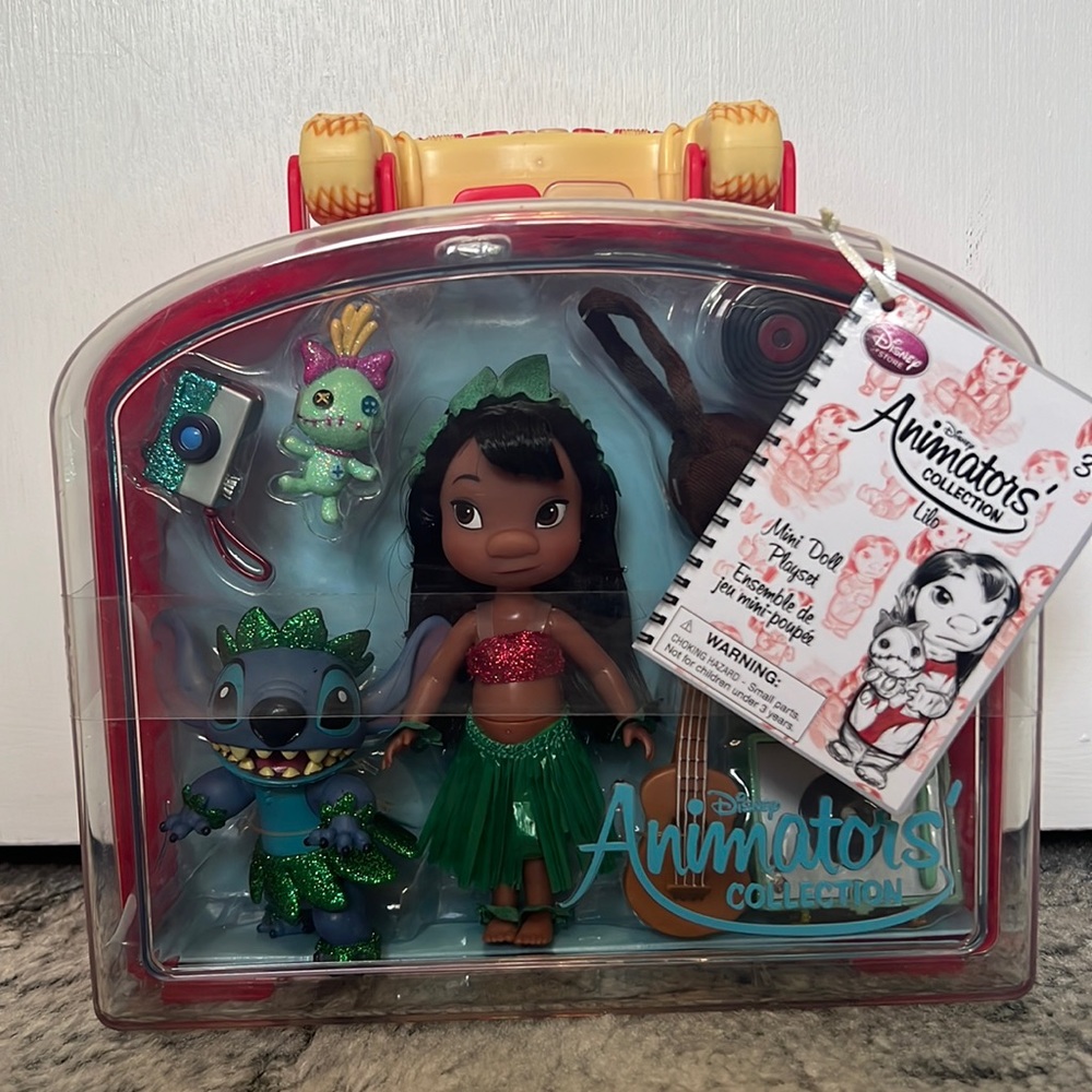 Disney mini doll playset